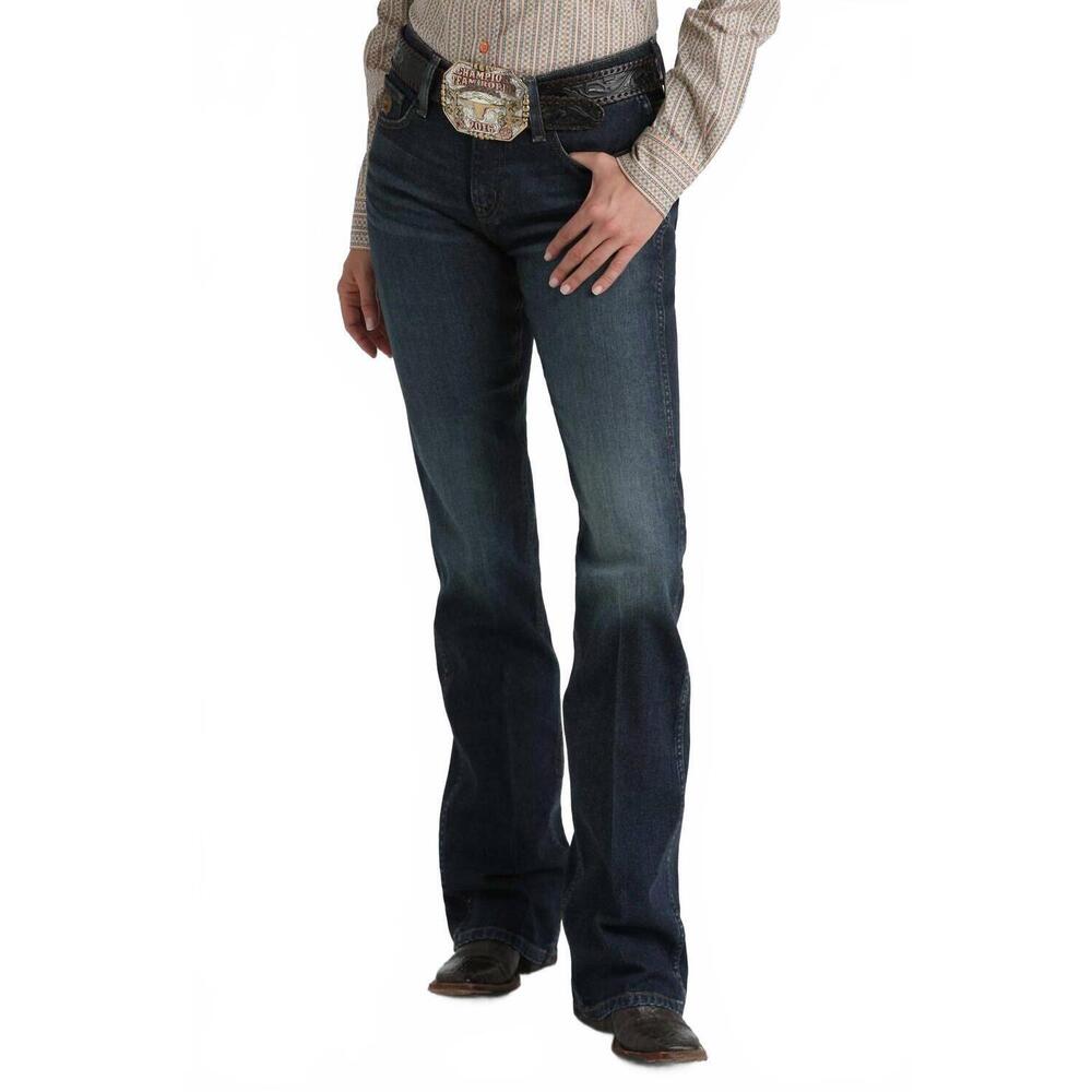 NEW CINCH classic boot cut jeans in blue